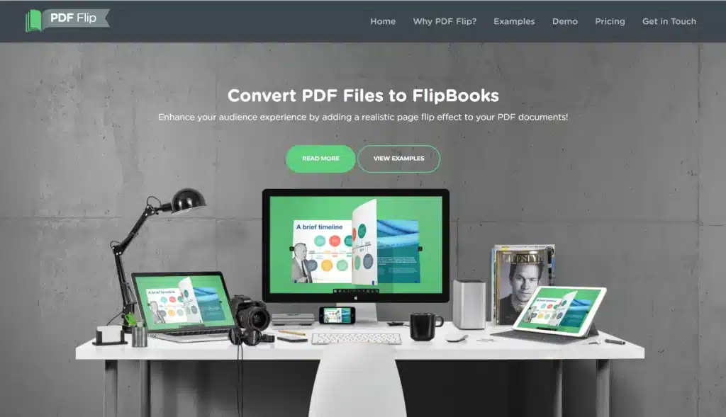 Criador de PDF de várias páginas - PDF Flip