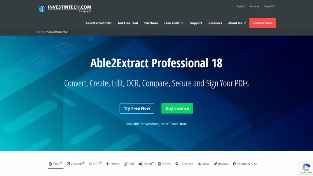 Able2Extract pdf converter free download