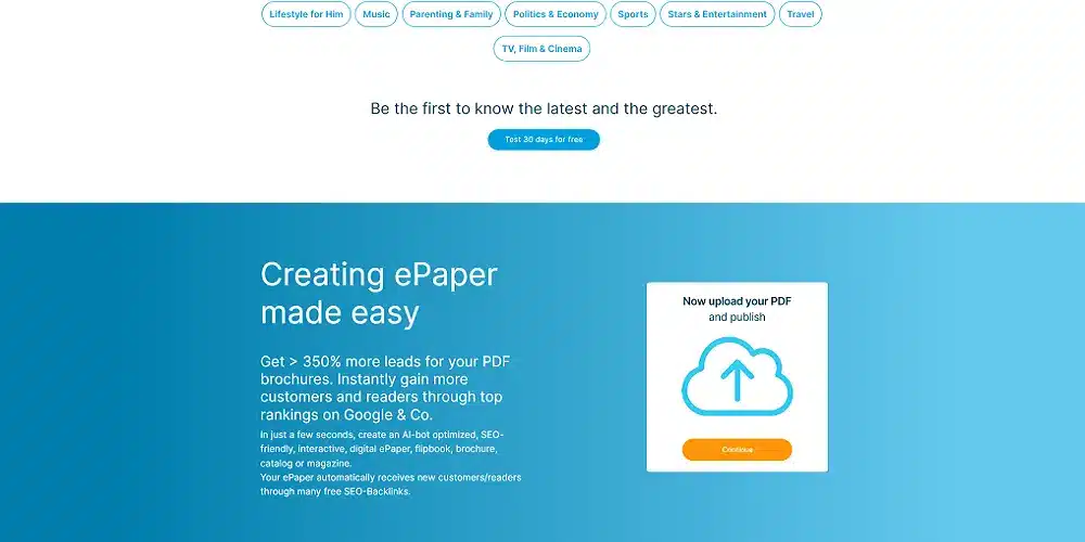Kostenloser PDF-Flipbook-Maker