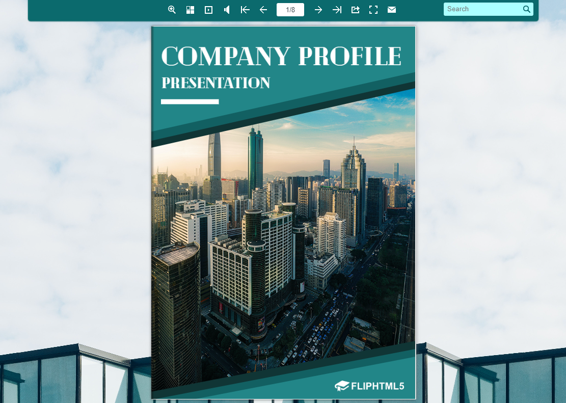company booklet template