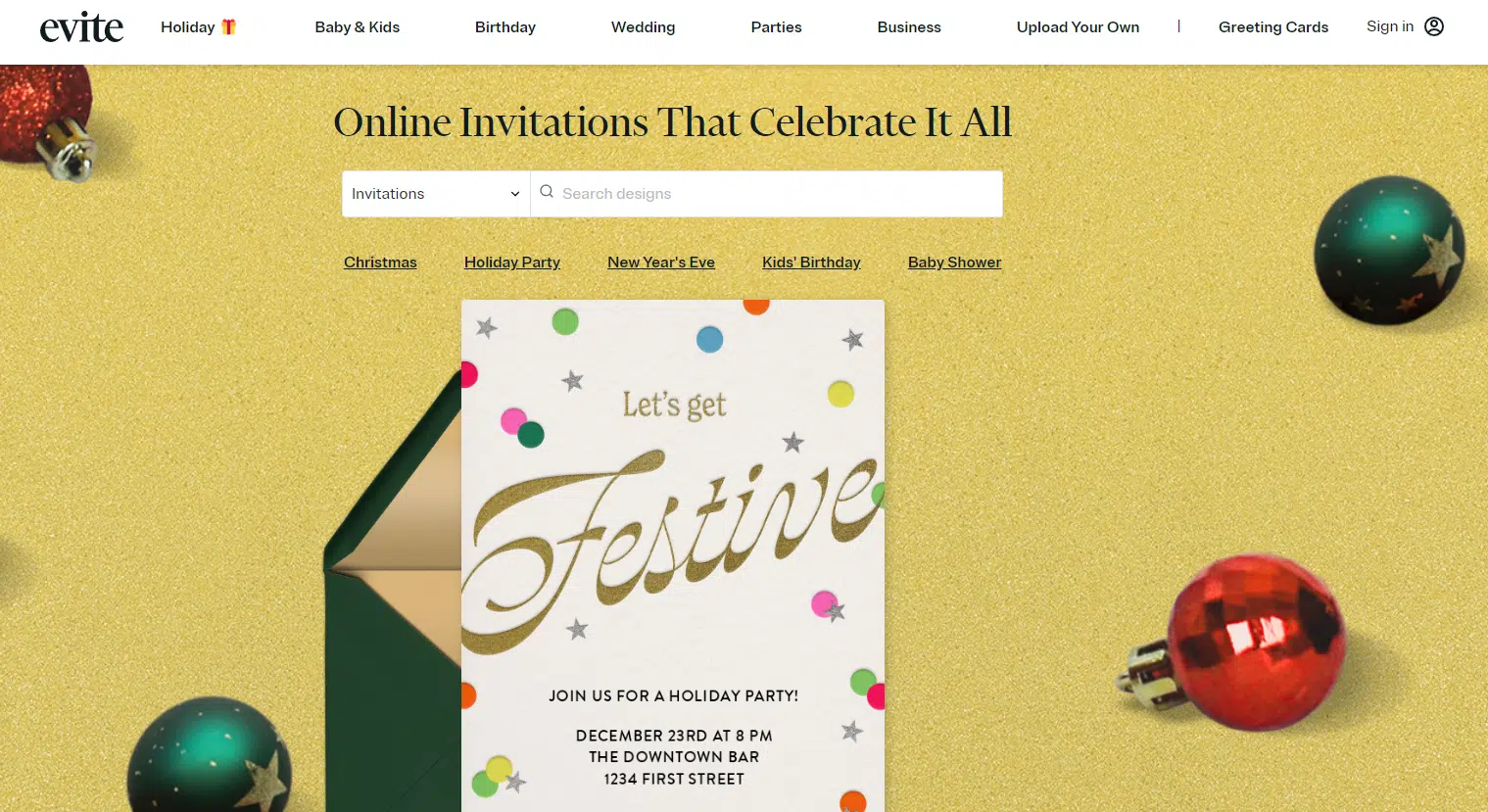 Free deals digital invitation