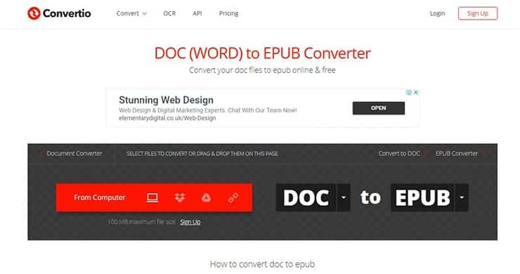 zip to epub converter online