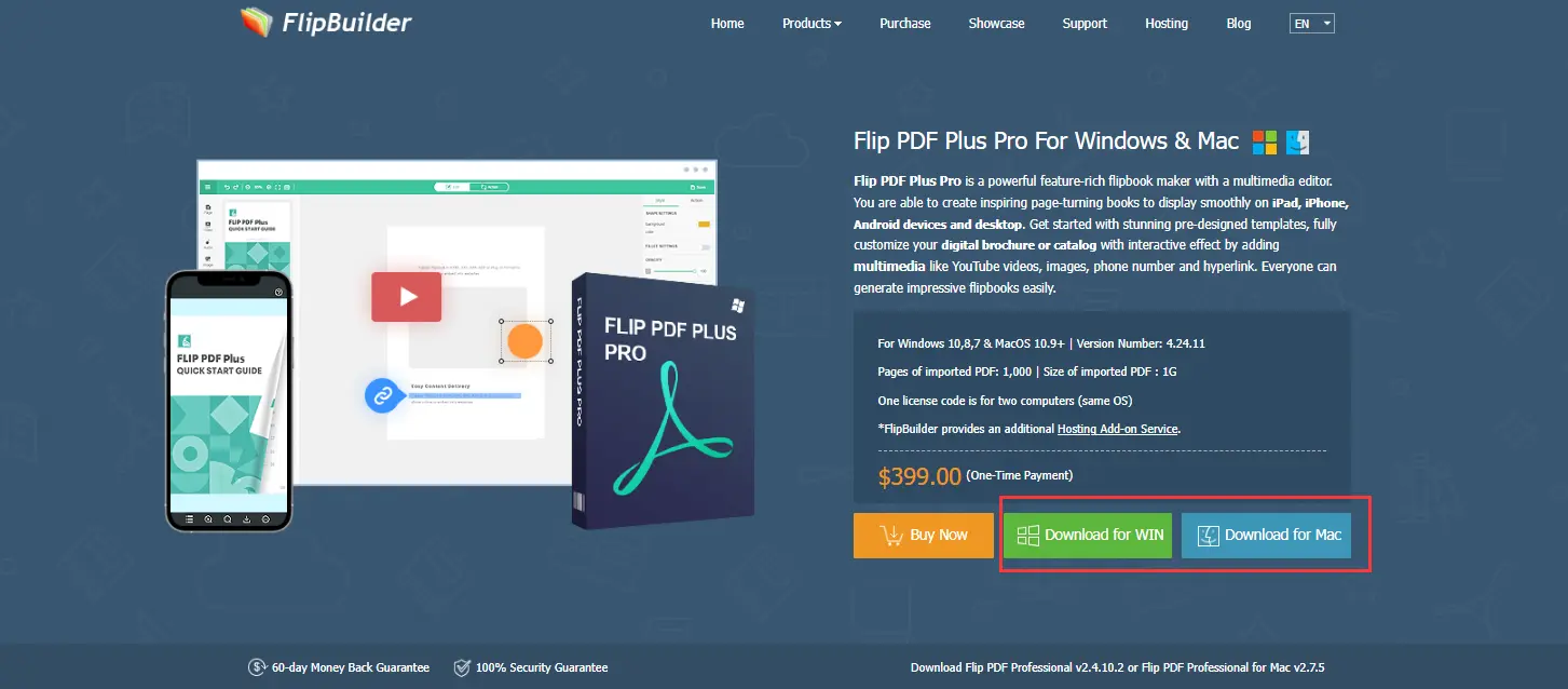 nainštalujte Flip PDF Plus Pro