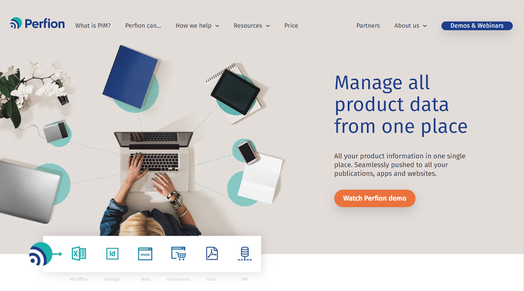 Perfion product catalog software