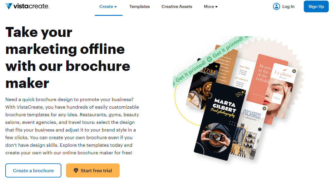 online brochure generator