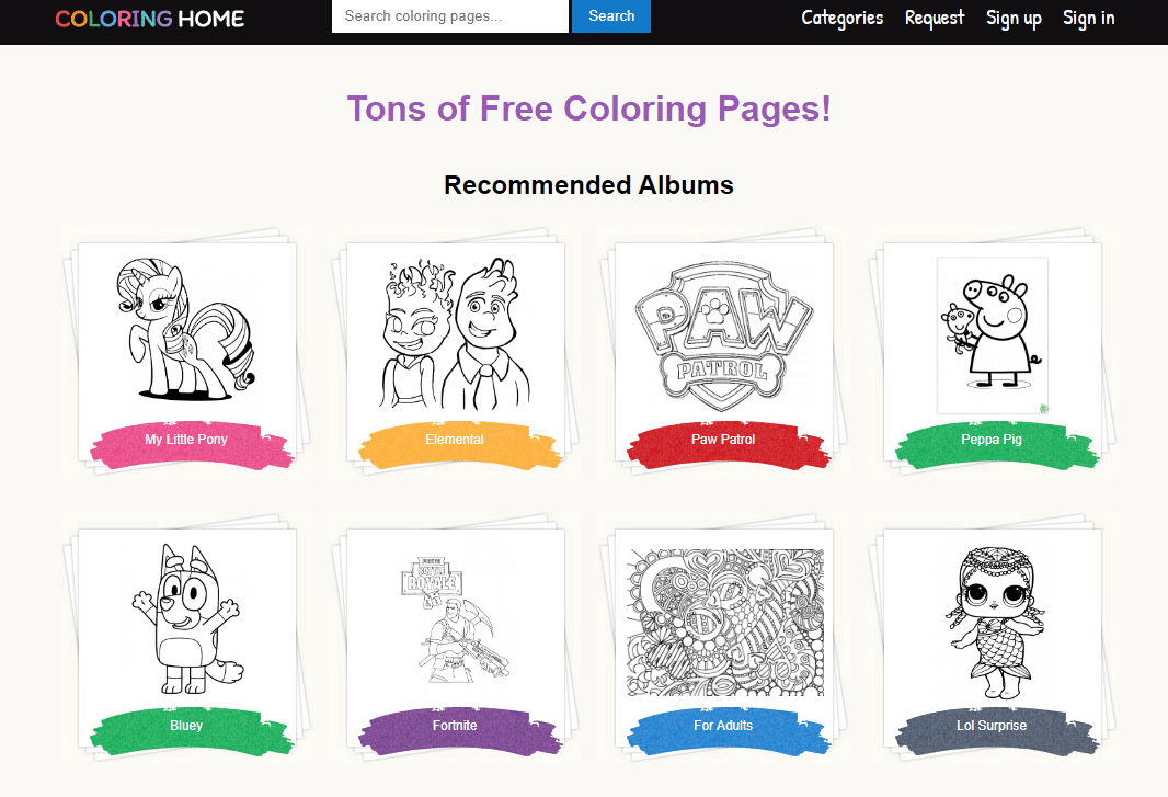 coloring page creator