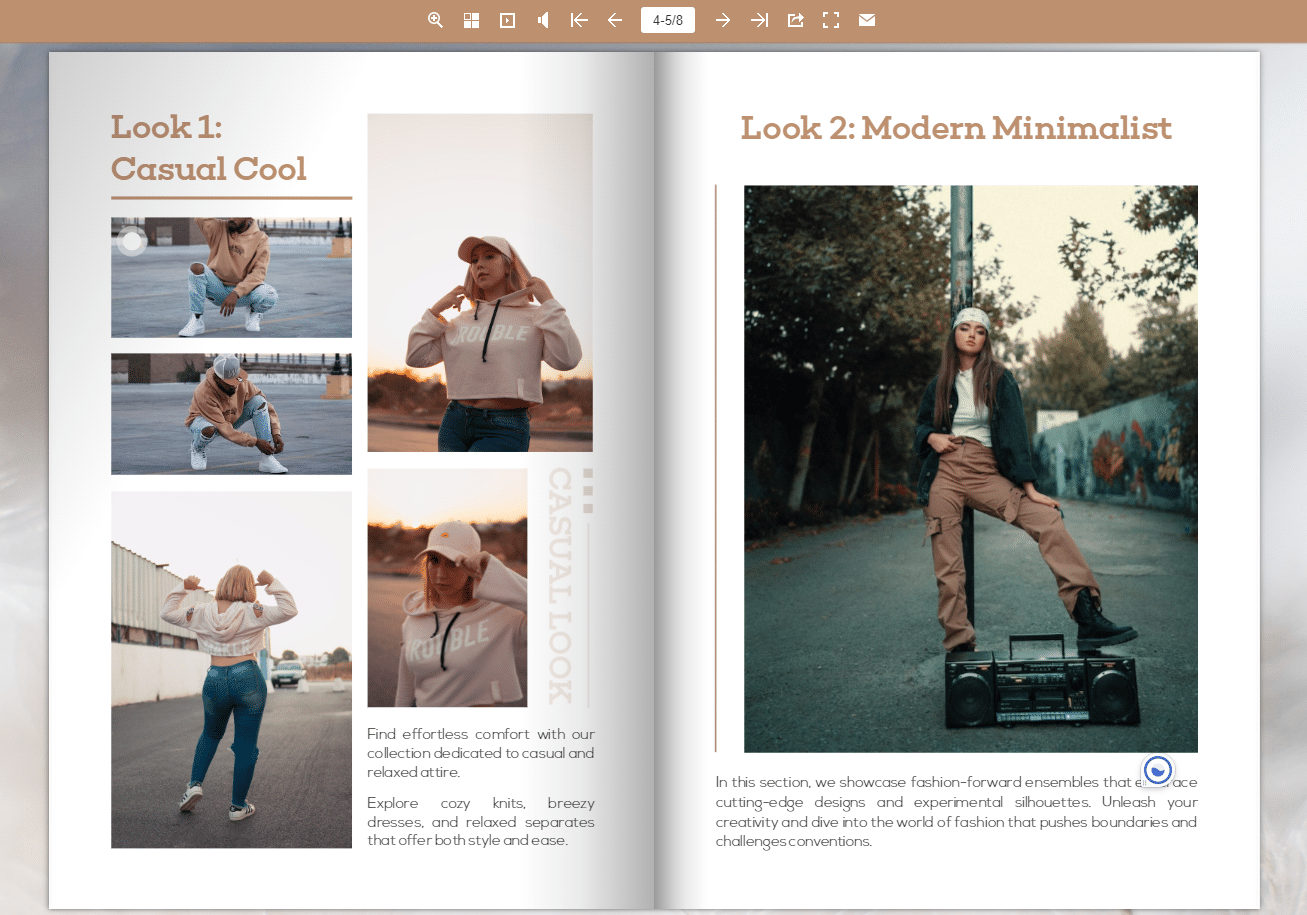 lookbook examples
