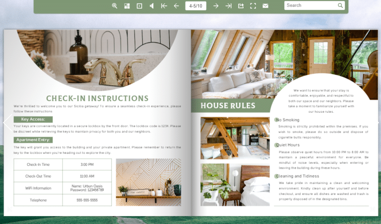 9 Best Digital Airbnb Guidebook Design Templates - Download in PDF ...
