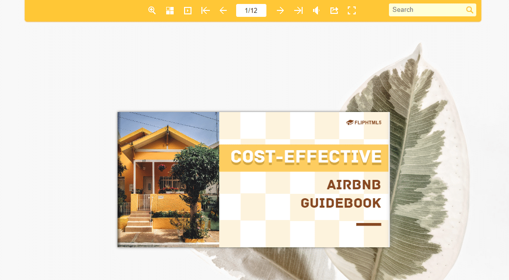 guidebook design template