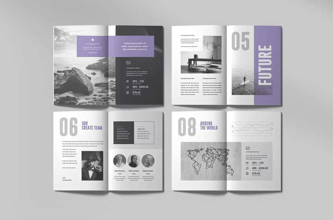 company booklet template