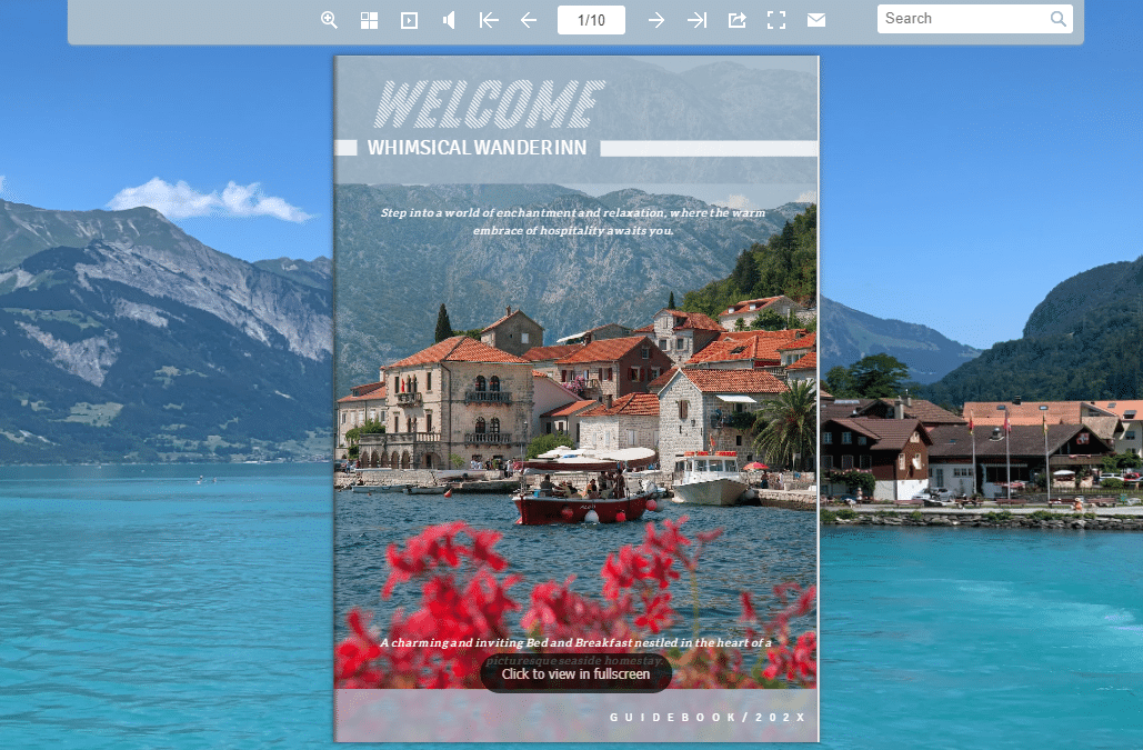 Airbnb guidebook template free