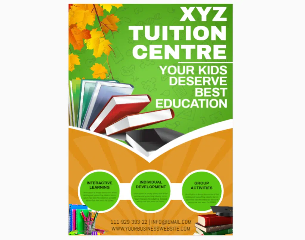 8 Effective Tuition Pamphlet Samples for Your Inspiration - FlipBuilder ...