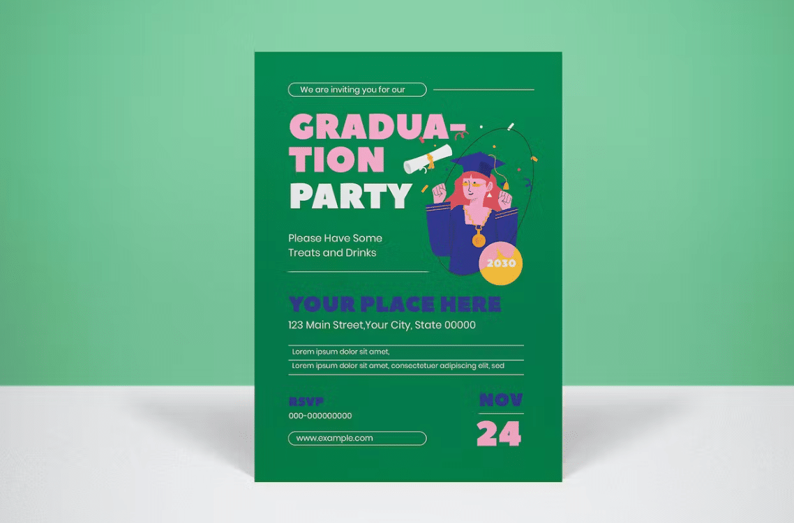 graduation party invitation examples