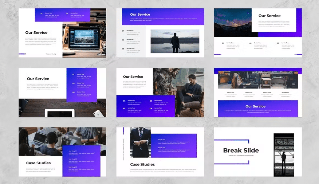 example of startup pitch decks