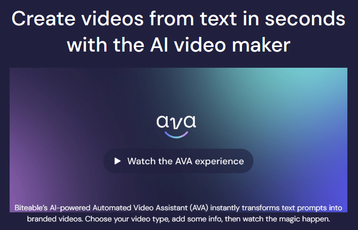AI video oluşturucu