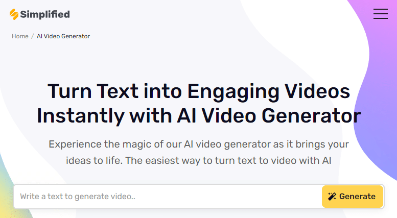 AI 비디오 메이커
