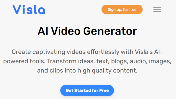 AI 비디오 메이커