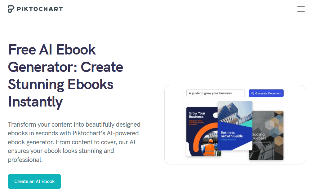 creatore di ebook con intelligenza artificiale