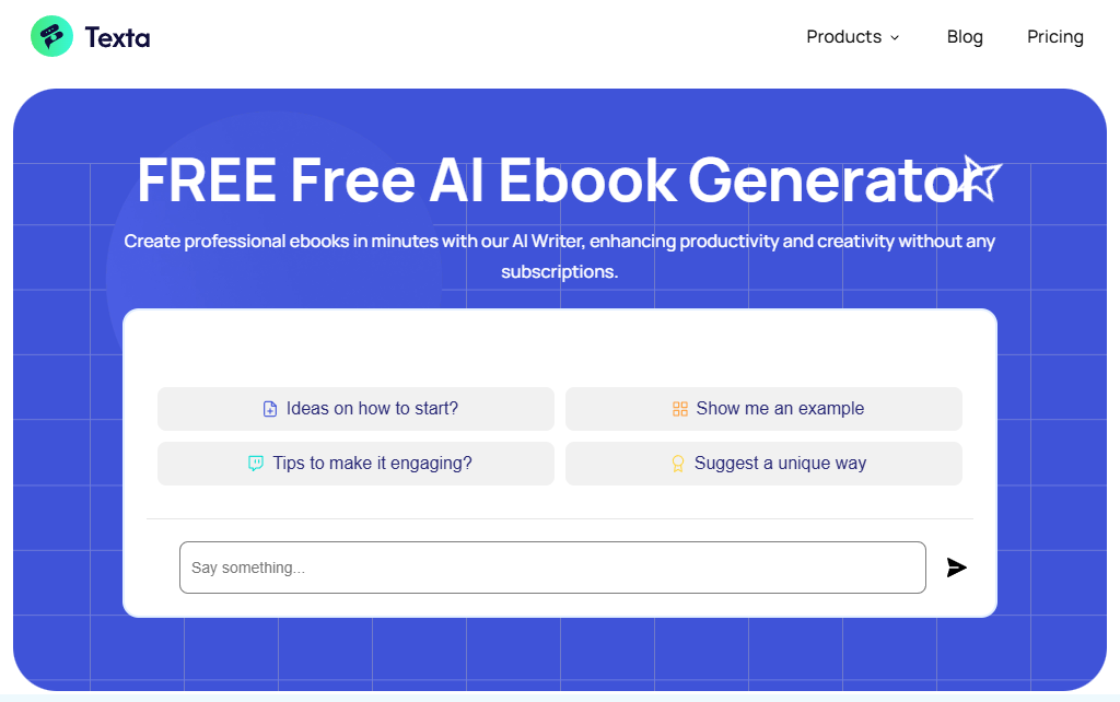 generatore di ebook con intelligenza artificiale gratuito