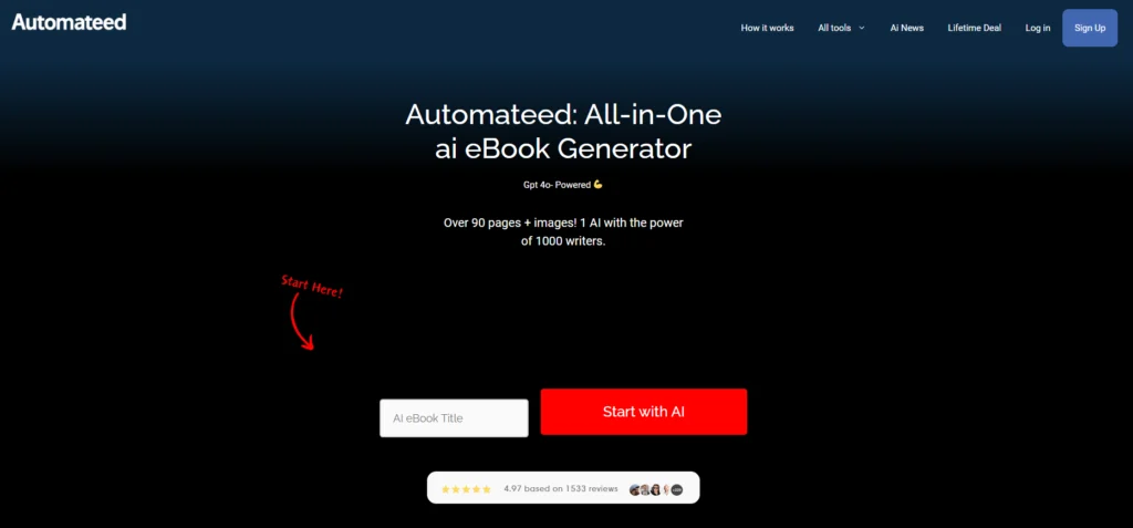 AI ebook creator