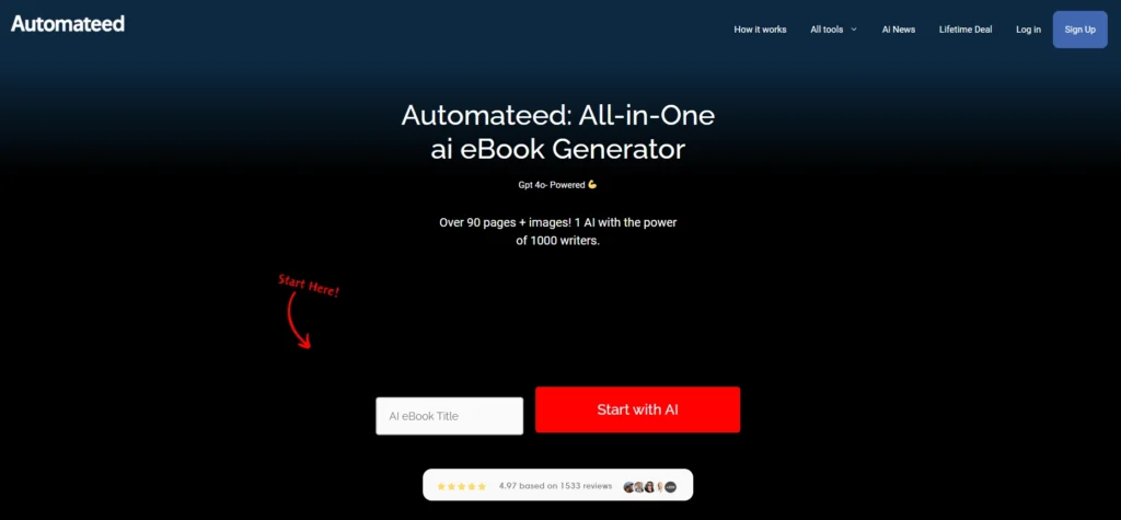 e-bogsgenerator AI