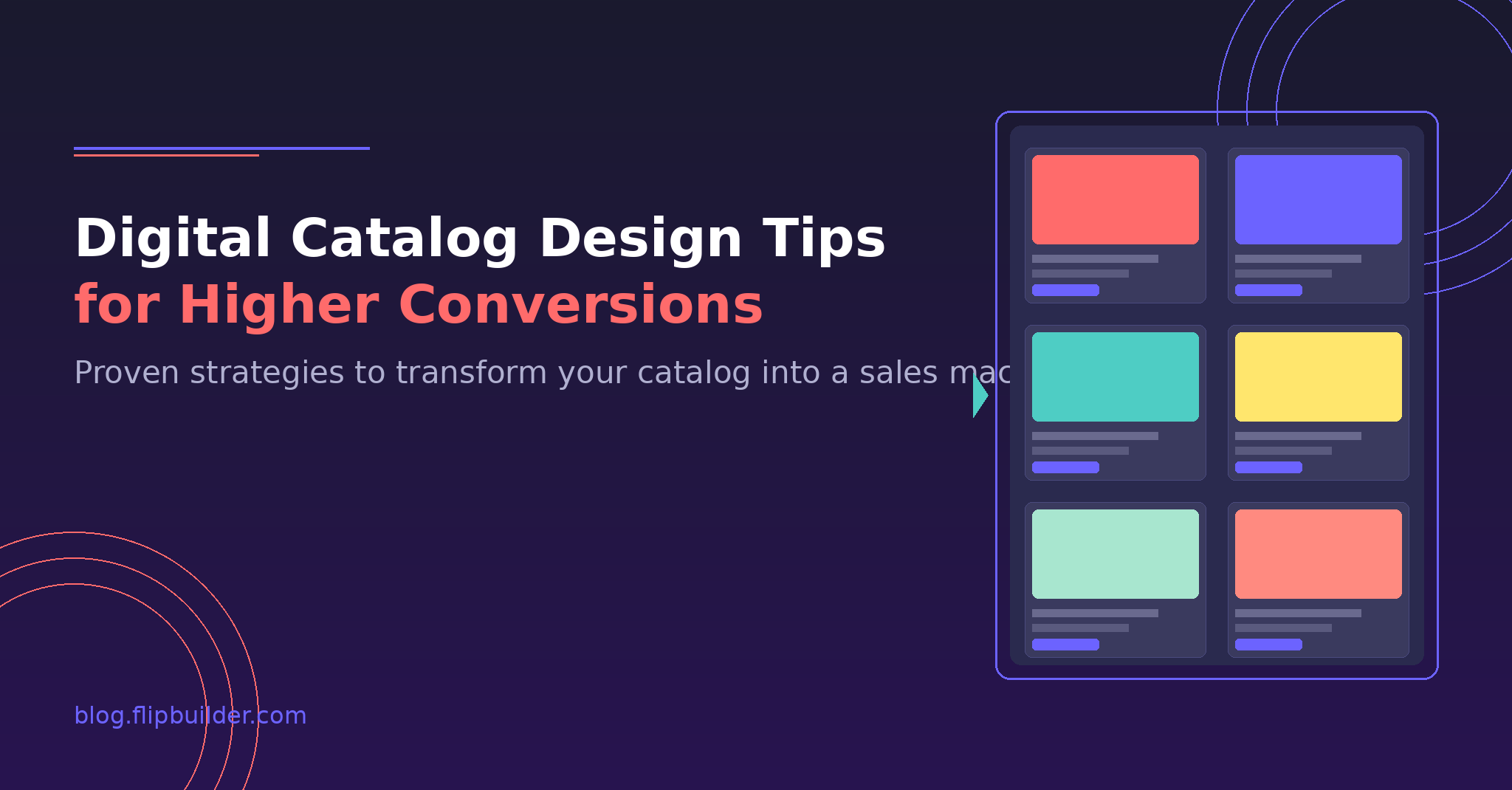 Digital Catalog Design Tips for Higher Conversions